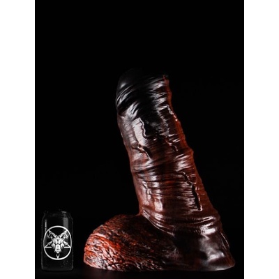 Twisted Beast Nessus Dildo Inferno XL prémiové silikónové dildo 34,6 x 9,4–11,6 cm