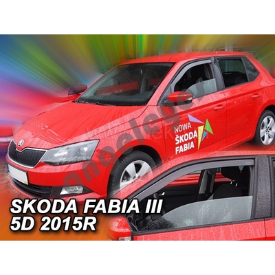 Angeleyes Deflektory na okná Škoda Fabia 3