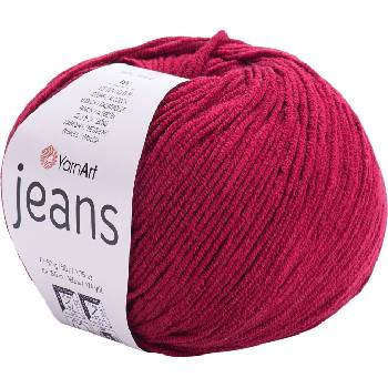 YARNART Jeans 66 Claret Плетива прежда (Jeans 66)