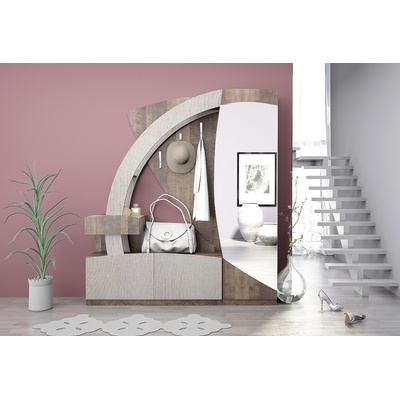 Голд - Аполо Портманто САХАРА колониален дъб / лино канова