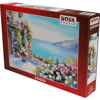 Nova Puzzle Пъзел Nova puzzle от 1000 части - Къща край морето (41071)