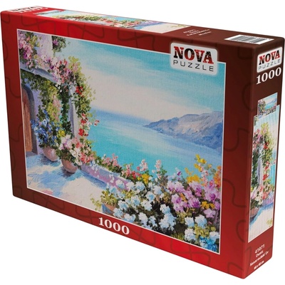 Nova Puzzle Пъзел Nova puzzle от 1000 части - Къща край морето (41071)