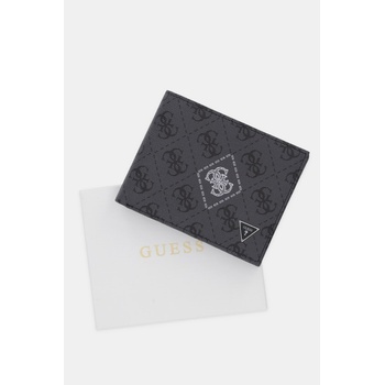 GUESS Кожен портфейл Guess MILANO мъжки в сиво SMMACT LEA24 (SMMACT.LEA24)