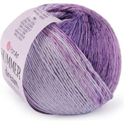 Pletací příze Summer Dream 100 g, střední, 2 (4306) fialová lila