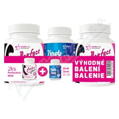 Perfect Hair New-Methio.500mg 200 tabliet + Zinok 30 tabliet