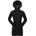 ALPINE PRO Палто Alpine pro Ibora coat - Black (Black)