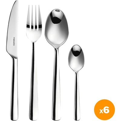 Fiskars Souprava příborů 24 ks lesklé provedení 1071623