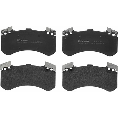 Sada brzdových platničiek kotúčovej brzdy BREMBO P85136