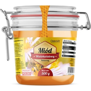Image 1 of OstroVit Natural Multiflower Honey / Натурален многоцветен пчелен мед [500 грама]