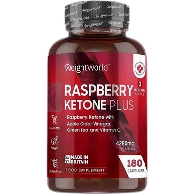 WeightWorld Raspberry Ketones Plus [180 Гел капсули]