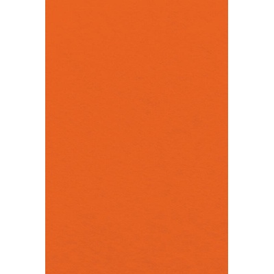 Filc 20x30 cm - oranžový
