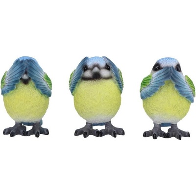 Nemesis Now Комплект стауетки Nemesis Now Adult: Humor - Three Wise Blue Tits (B6947A25)
