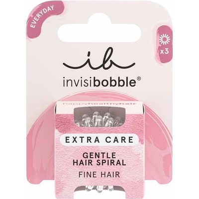 Invisibobble Extra Care Crystal Clear 3 ks