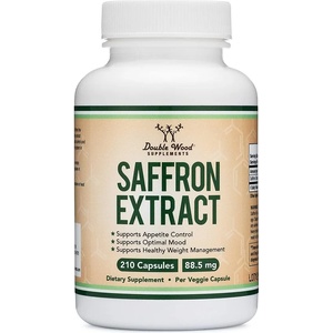 Double Wood Supplements Saffron Extract, 88.5 mg, 210 капсули, Double Wood