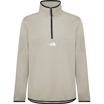 The North Face Men's Quarter-Zip Embroidered Glacier Fleece - Beige 1I4