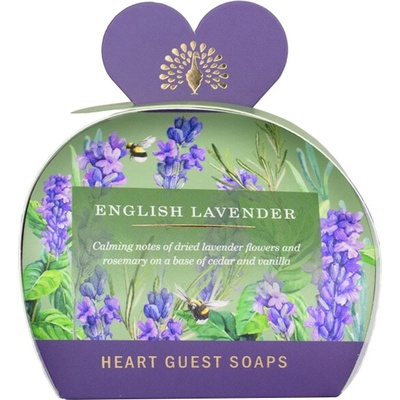 English Soap Company sada tuhých mýdel Anglická levandule 3 x 20 g