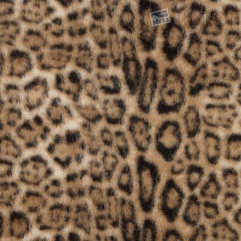 Umelá kožušina so zvieracím vzorom