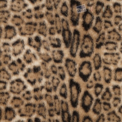 Umelá kožušina so zvieracím vzorom