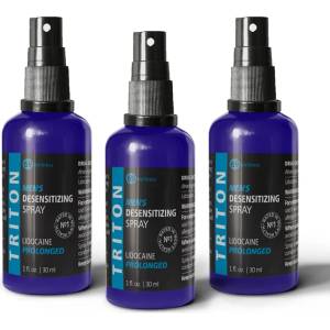CUPID LABS 3 x Задържащ спрей за мъже TRITON 30мл