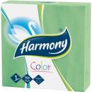 HARMONY Papierové servítky 1V zelené 33x33cm 50ks