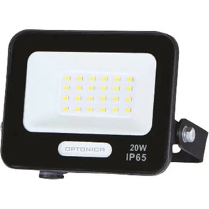 OPTONICA Led ПРОЖЕКТОР 20w 4000k ip65 ЧЕРЕН С КАБЕЛ 15cm optonica (3801057158204)