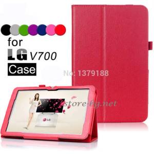 LG G Pad 10.1 V700 Wallet Кожен Калъф + Протектор
