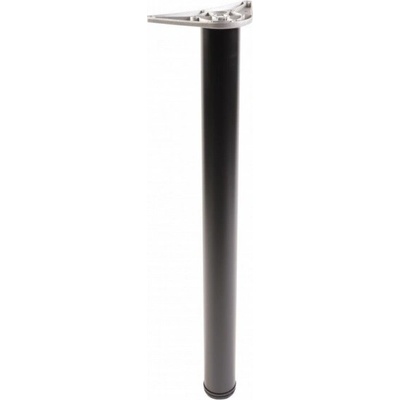 noha 60/710mm černá/mat s regulací (bal 4ks)
