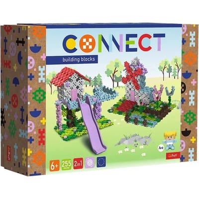 Trefl Connect 2v1 - Dům na stromě / Větrný mlýn - 255 ks