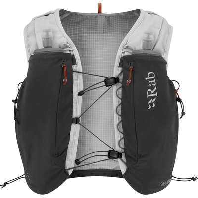 Rab Раница за трейл бягане Rab Veil 12 Running vest - Gargoyle / Graphene (502-8235-0211)