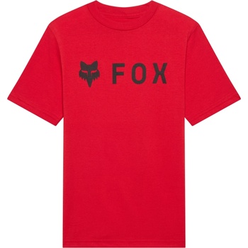 FOX Racing Детска тениска FOX Racing Kid's Absolute S/S Tee T-shirt - Tibetan Red (704-5936-0313)