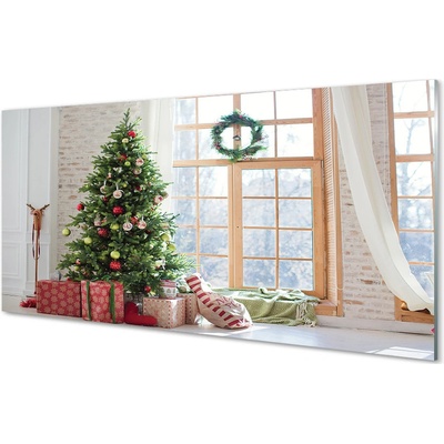 akrylový obraz vánoční dárky 100x50 cm – Hledejceny.cz
