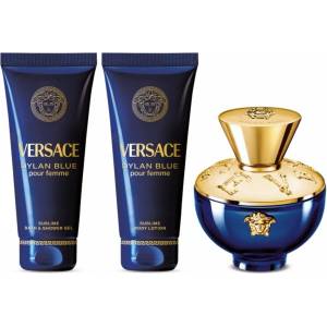Versace Dylan Blue Pour Femme подаръчен комплект Парфюми