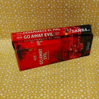 India Vonné tyčinky HEM Go Away Evil 20 ks