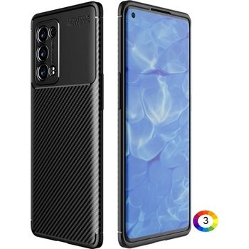 Image 1 of OPPO Reno6 Pro+ 5G Удароустойчив Carbon Fiber Калъф и Протектор