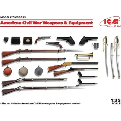ICM American Civil War Weapons & Equipment 1:35