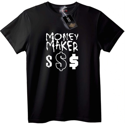 NOONEBRAND Тениска Money Maker - 2XL, White