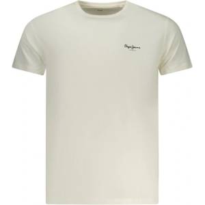 Pepe Jeans Мъжка тениска с къс ръкав pepe jeans, Размер m, Цвят Бял (pm5010180originalbasic3n_bi803)