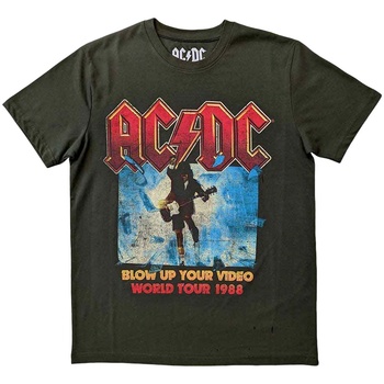 AC/DC Риза Blow Up Your Video Unisex Green M (ACDCTS42MGR02)