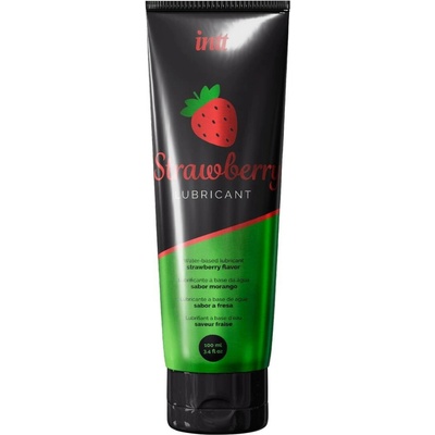 INTT Lubricants Strawberry vodný lubrikačný gél s príchuťou jahody 100 ml
