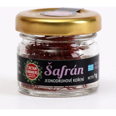 Cretan farmers Šafrán pravý z Kréty 1 g