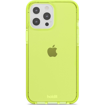 Holdit Гръб Holdit Seethru Case за iPhone 13 Pro Max - Acid Green