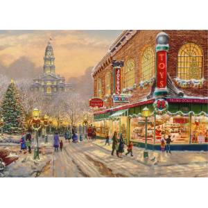 Schmidt Spiele - Puzzle Thomas Kinkade: A Christmas Wish - 1 000 piese