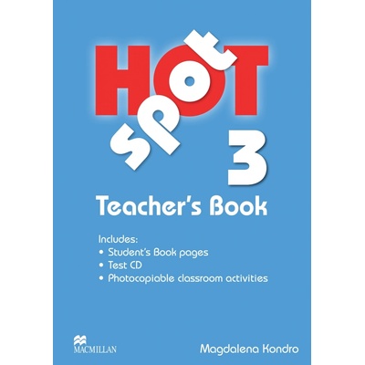 Hot Spot 3 Teacher´s Book + Test CD Pack