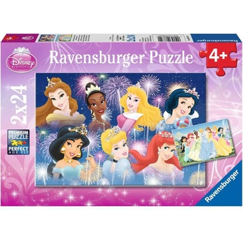 Ravensburger - Puzzle 2x24 Disney Princesses - 40 - 99 piese