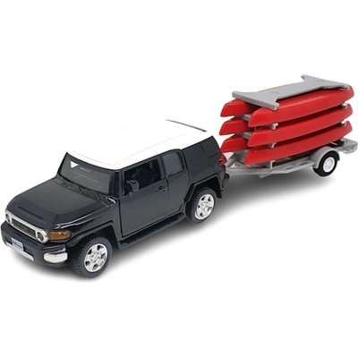 1: 43 Toyota FJ Cruiser с ремарке-лодка