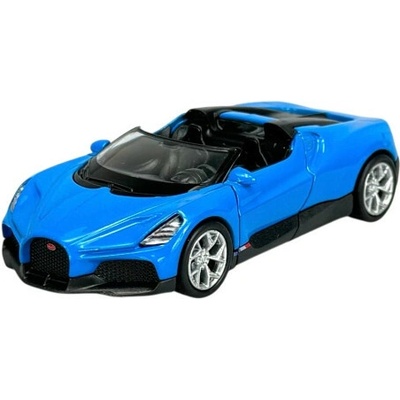 Welly Bugatti W16 Mistral modrý, 1: