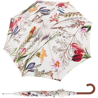 Doppler Manufaktur Elegance Boheme Paradise deštník luxusní dámský holový bílý