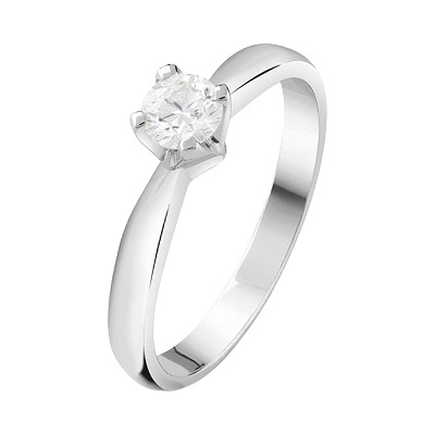 Bliss Диамантен пръстен от бяло злато Bliss 20102447 (20102447)