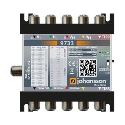 Johansson 9733 4xIN 1xOUT 16UB Wideband friendly
