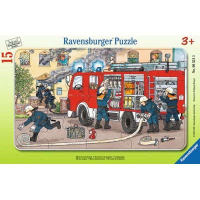 Ravensburger Moje hasičské auto 15 dílků